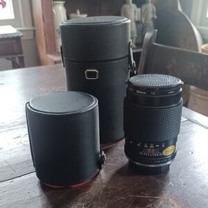 Underground UGC 55mm black camera lens & carrying case photography accessories